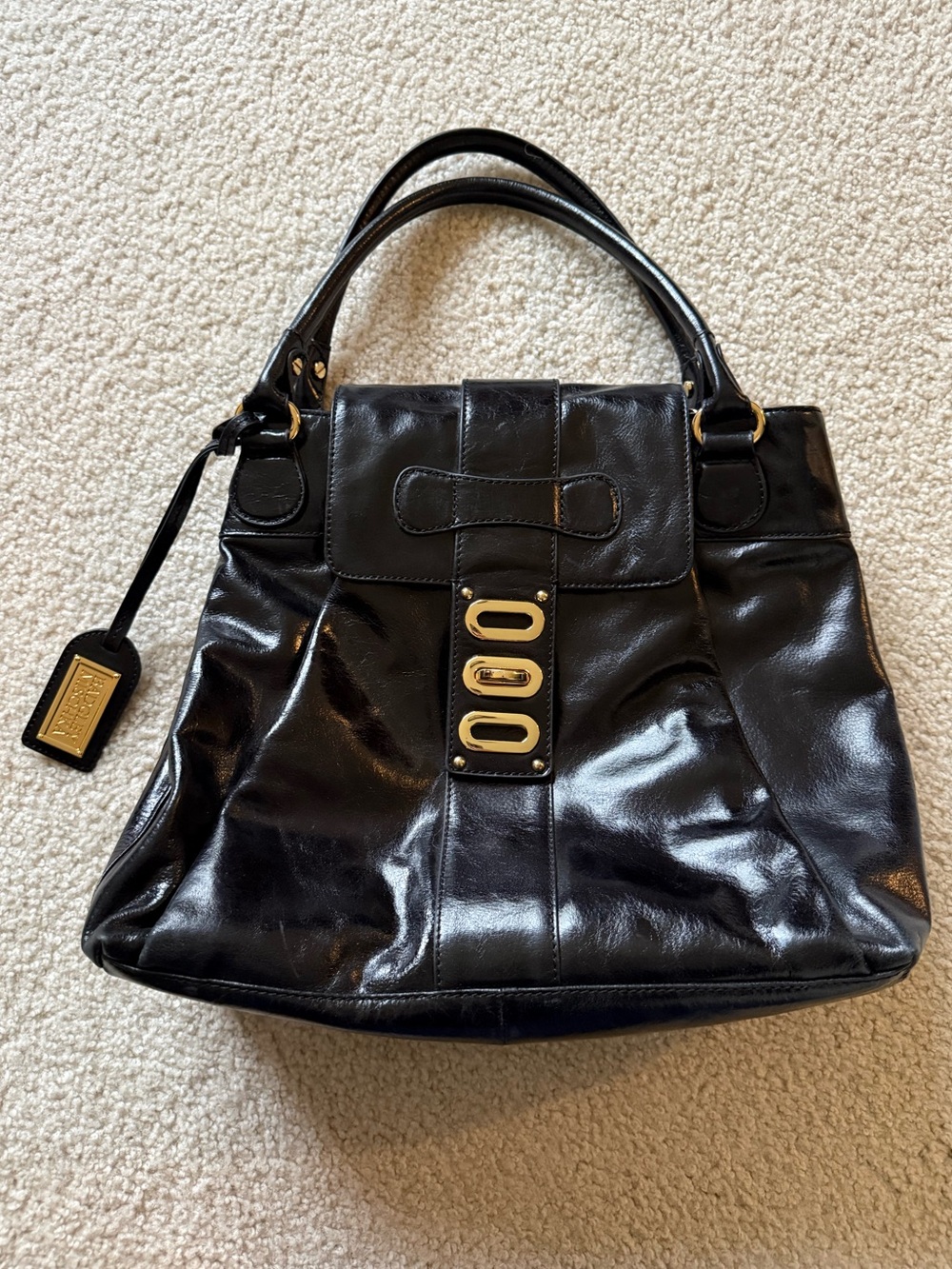 Badgley Mischka black Amber large handbag